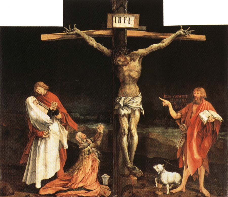 Isencheim Altar Crucifixion